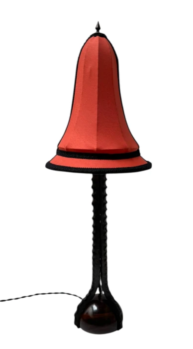 Art Deco Amsterdamse School Table Lamp by Piet Kramer, 1920s